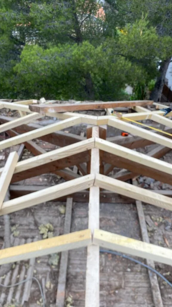Travaux de charpente